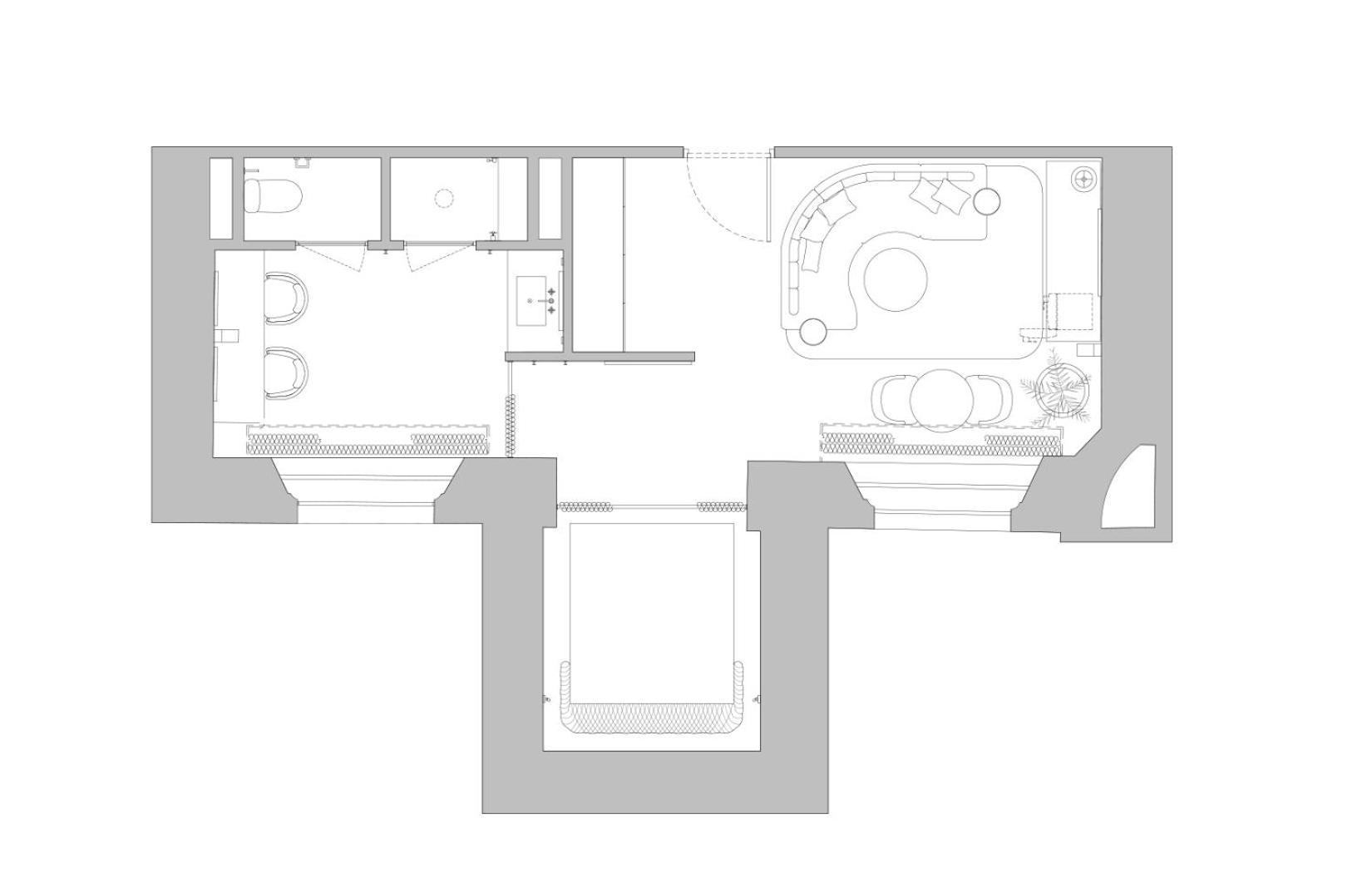 Virgin Hotels Edinburgh Exterior photo Plan of the apartment